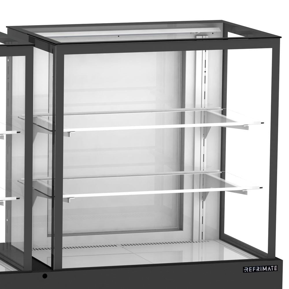  Balcão multifuncional para doces Refrimate, resistente e funcional, vendido pela Salvador Comercial.