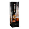 Cervejeira Expositor Metalfrio VN28FP com porta de vidro e iluminação LED interna destacando bebidas.