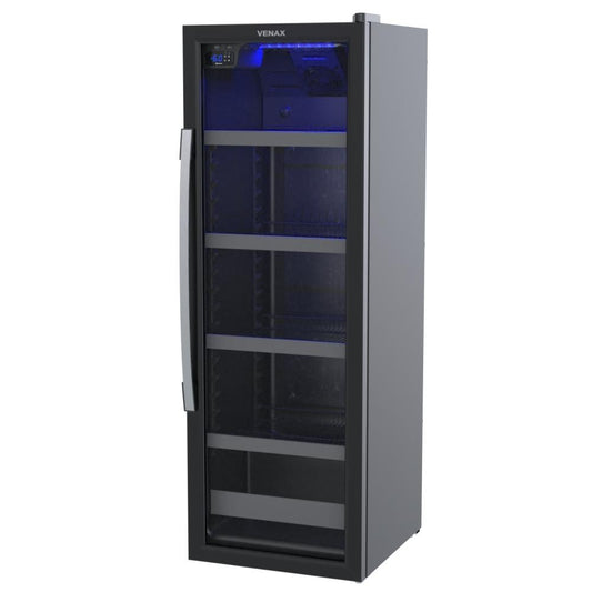 Cervejeiro Refrigerador Expositor Venax 209L com porta de vidro e design elegante