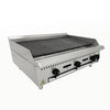 Chapa grill char broiler profissional a gás Venâncio PCG090G de 90cm em inox com grelhas de ferro fundido