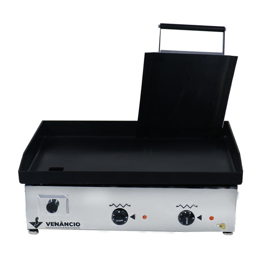 Chapa prensa bifeteira sanduicheira Deguste Venâncio CE65P 220V aço carbono profissional