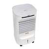 Visão superior do climatizador de ar EOS Artic Fresh 10L, destacando a saída de ar com oscilação vertical e horizontal e design compacto para uso em casas e escritórios.
