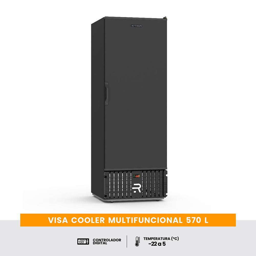 Conservador vertical de bebidas Refrimate 570 litros para uso comercial