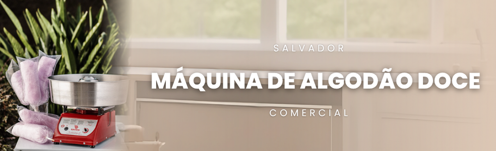 Máquina de Algodão Doce