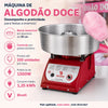 SEMINOVO - Máquina de Algodão Doce Inox Profissional ADB-02 Bivolt - Braesi