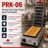 SEMINOVO - Prensa Elétrica de Crepes Suíço 06 Cavidades PRK-06 Style 127V - Progás