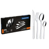 Kit - Panela Wok Alumínio 28cm Loreto Vermelho + 1 Faqueiro Inox 24pç - Tramontina