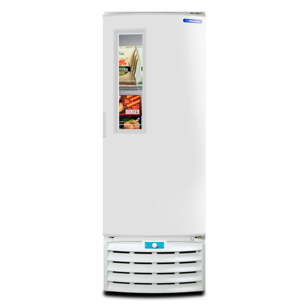 Freezer conservador com porta de vidro e tripla ação 127V