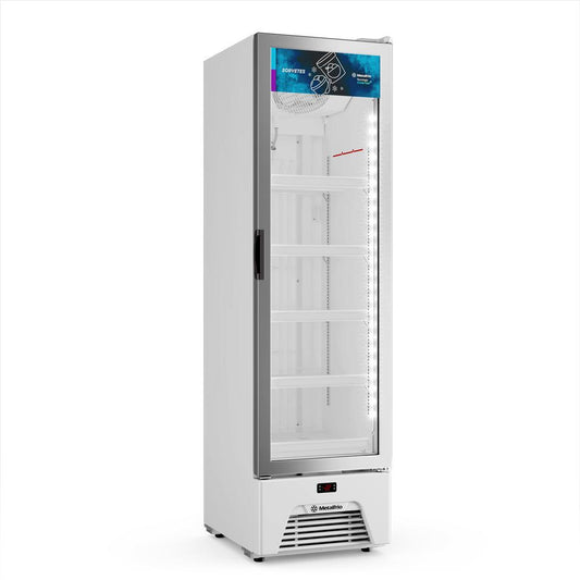 Freezer slim para sorvetes com capacidade de 337 litros VF28 na Salvador Comercial.