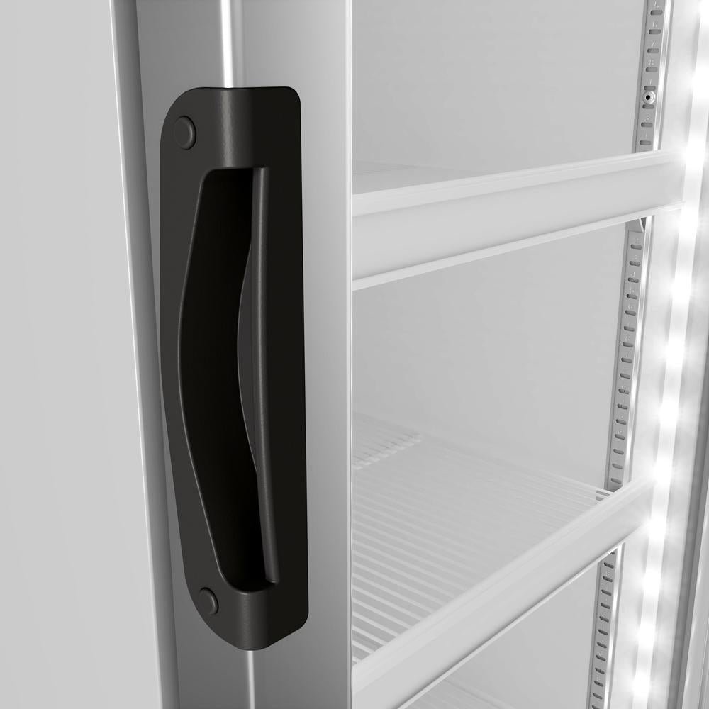 Freezer vertical com prateleiras reguláveis VF28 para melhor organização na Salvador Comercial.