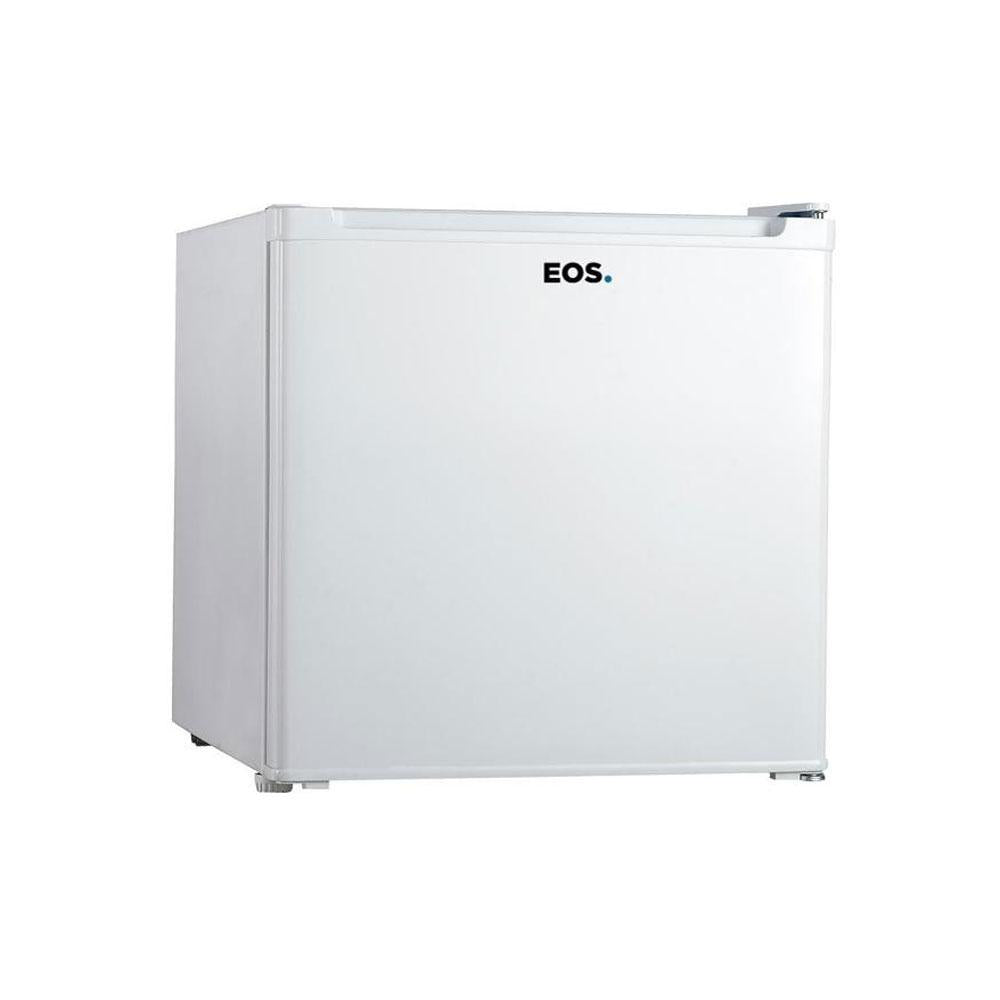 Frigobar mini refrigerador EOS Ice Compact 47 litros branco 220V, design elegante para uso doméstico.