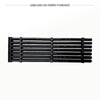 Grelhas de ferro fundido da chapa grill char broiler Venâncio PCG045G, ideal para preparar carnes e vegetais grelhados