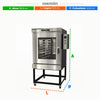 Forno Industrial Venâncio 8 Esteiras - Alta produtividade para seu negócio.
