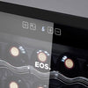 Adega de vinho com painel touch moderno