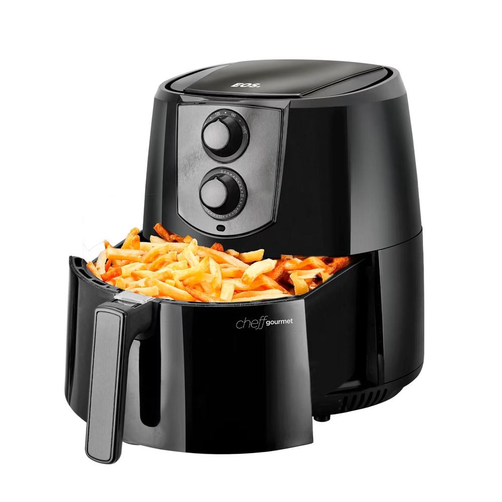 Airfryer elétrica compacta EOS 4,2L com sistema MaxxiClean antiaderent