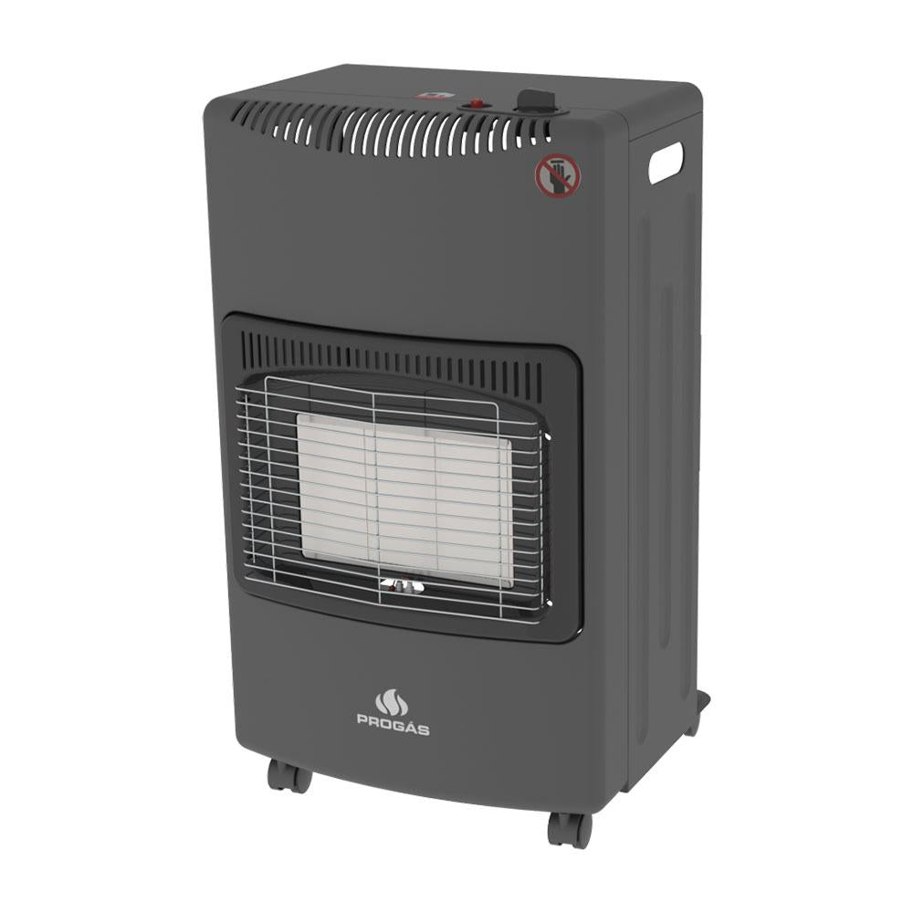Aquecedor de ambientes a gás Progás Pram-03 com 3 níveis de aquecimento, ideal para áreas de até 82m²