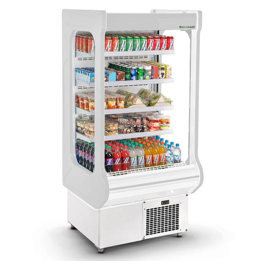 Autosserviço Aberto Conveniência 0,90m refrigerador com design moderno e alta eficiência