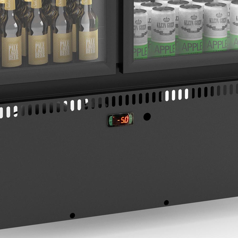 Autosserviço Congelados Vanguard Preto Refrimate