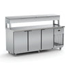Balcão Refrigerado Condimentador 2 Metros para Cozinha Industrial