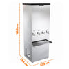 Bebedouro inox com 4 torneiras geladas e capacidade para 200L – ideal para empresas