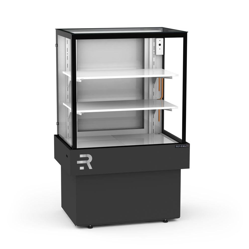 Confeitaria Vanguard Plus Refrigerada CVPR2P 750 da Salvador Comercial, ideal para conservação de bolos e doces