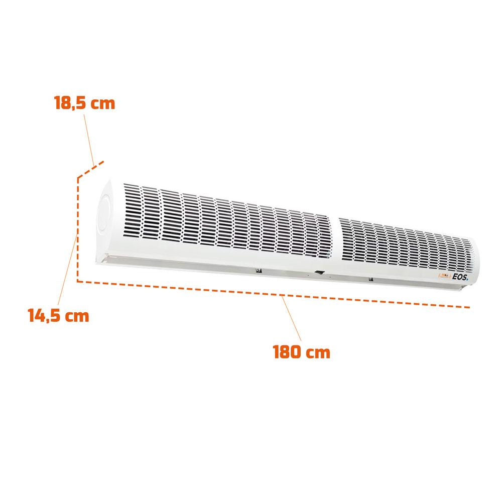 Cortina de Ar Comercial 180cm EOS CA1218C