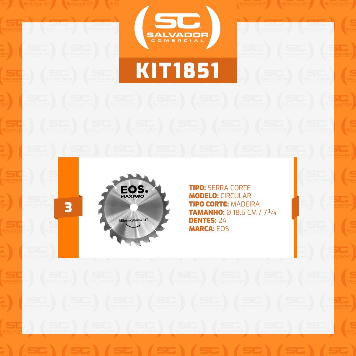 Discos TCT para Madeira 185mm Salvador Comercial