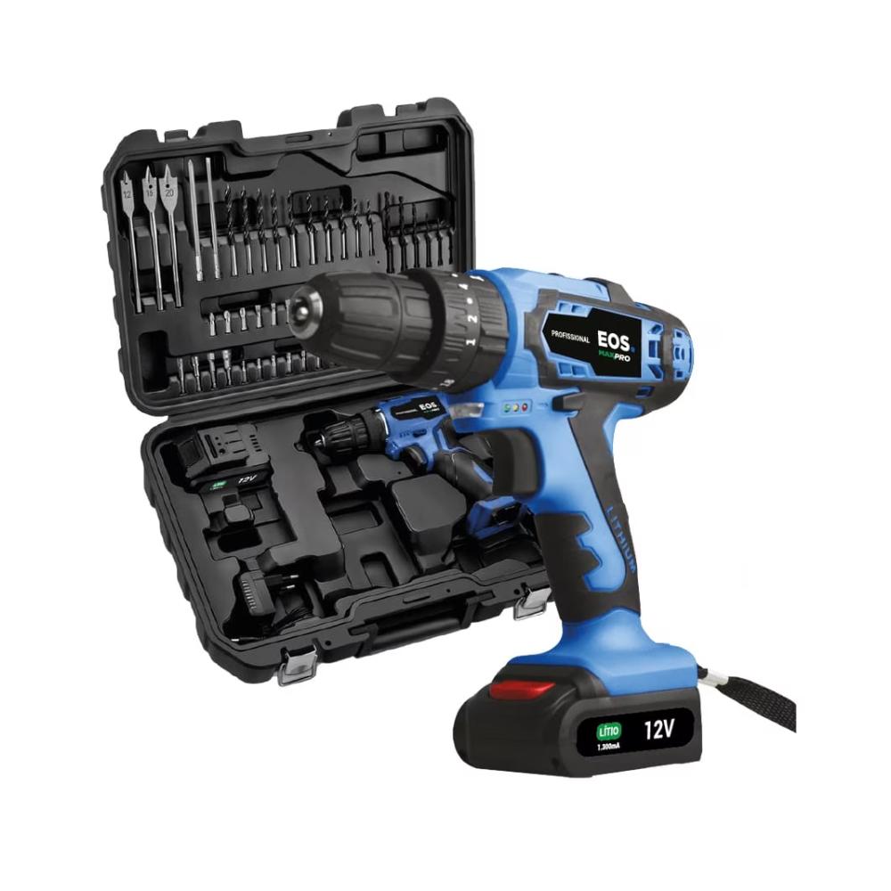 Ferramenta a Bateria Max Pro EOS: Desempenho e Conforto