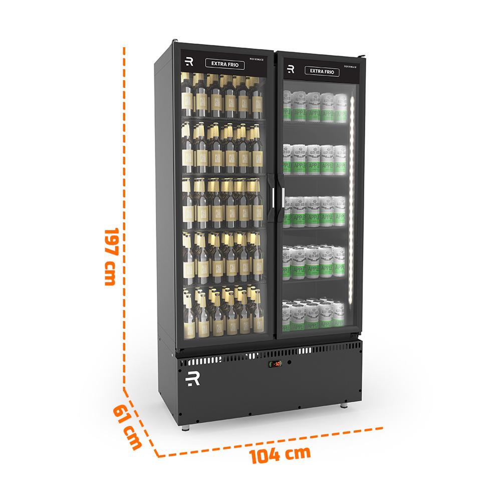 Freezer Vertical Expositor Refrimate para Congelados