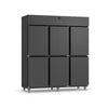 Geladeira comercial 6 portas inox Refrimate MCR6PP disponível na Salvador Comercial
