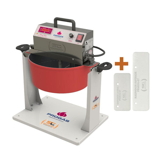 Kit mexedor de doces 5 litros Progás PRMOG-05 com suporte Giramog