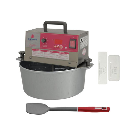 Kit misturador de doces 7 litros Progás bivolt com raspadores e espátula Tramontina
