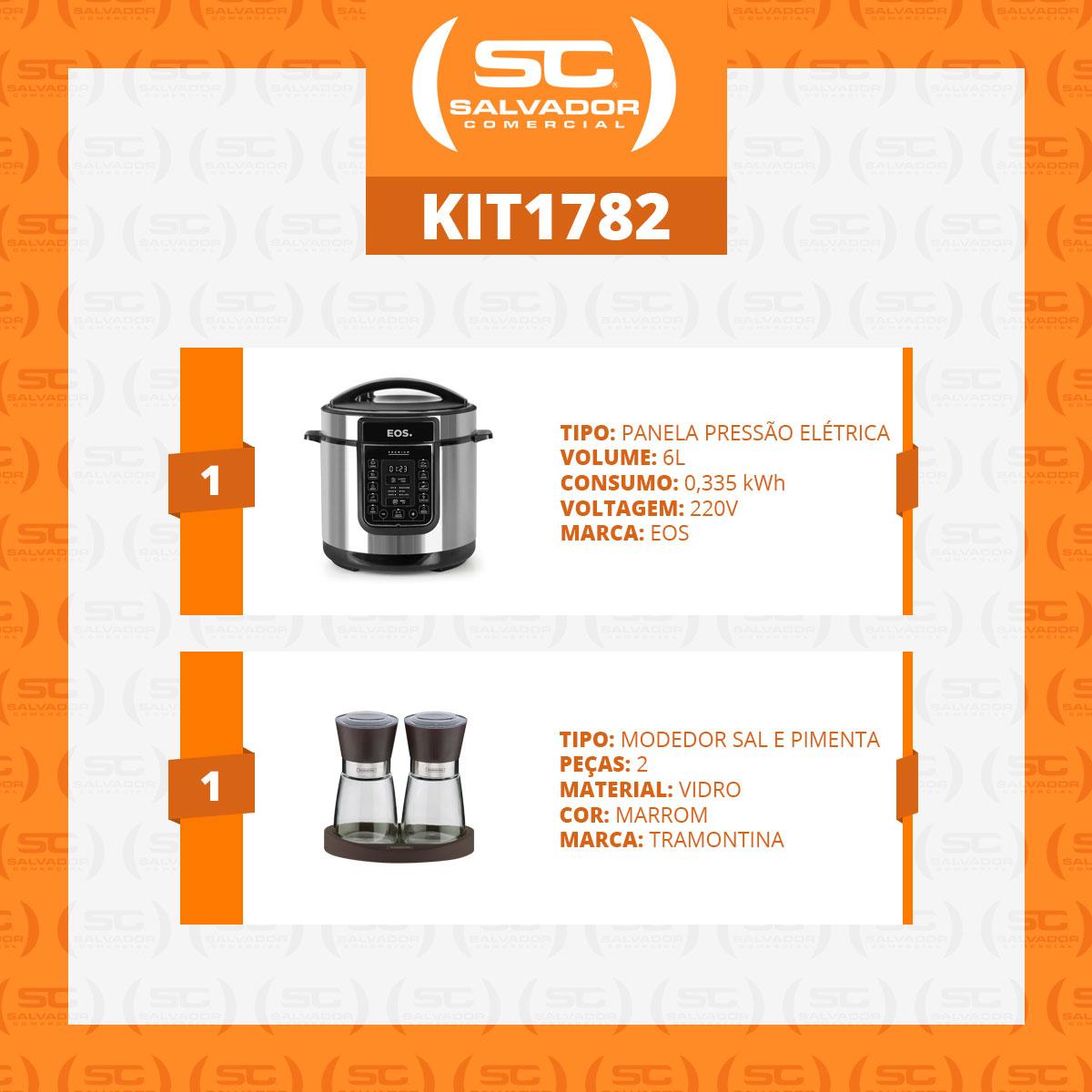 Kit Multicooker Digital EOS com Moedor Tramontina Linha Churrasco