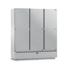 Mini Câmara Refrimate MCR6P de 6 portas em aço inox, ideal para resfriados em cozinhas comerciais