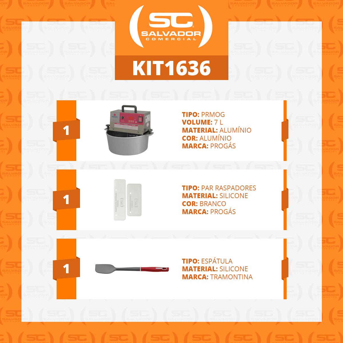 Misturador automático para brigadeiro Progás PRMOG-07 7 litros com controle digital