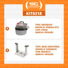 Misturador para brigadeiro profissional Progás PRMOG-07 bivolt com caçarola 7L