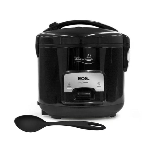 Panela elétrica EOS 10 xícaras 220V com tampa de vidro e função refogar