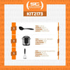 Kit Panela Digital EOS com Amassador Tramontina Inox