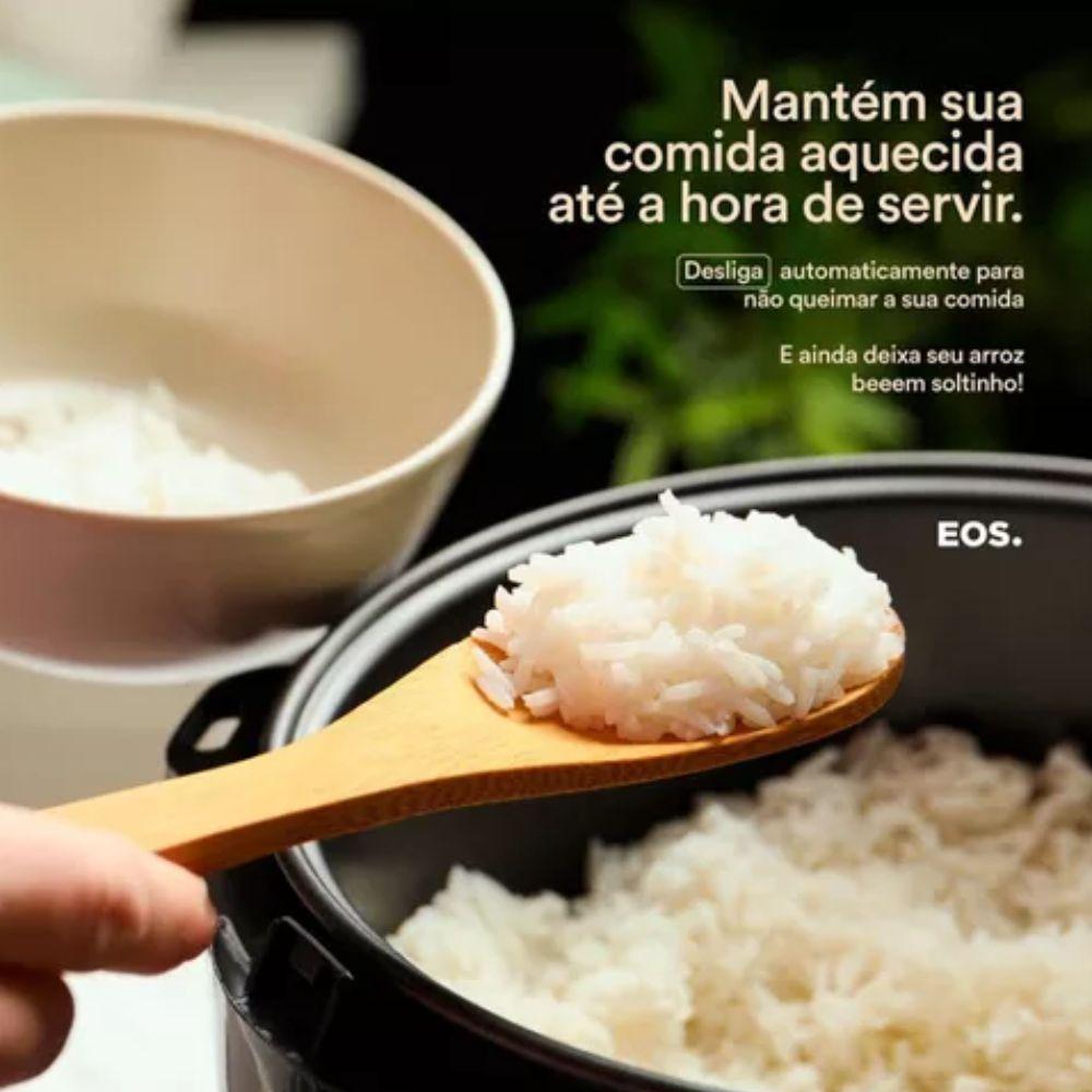 Panela elétrica EOS com tampa de vidro Clearglas e capacidade para 10 xícaras