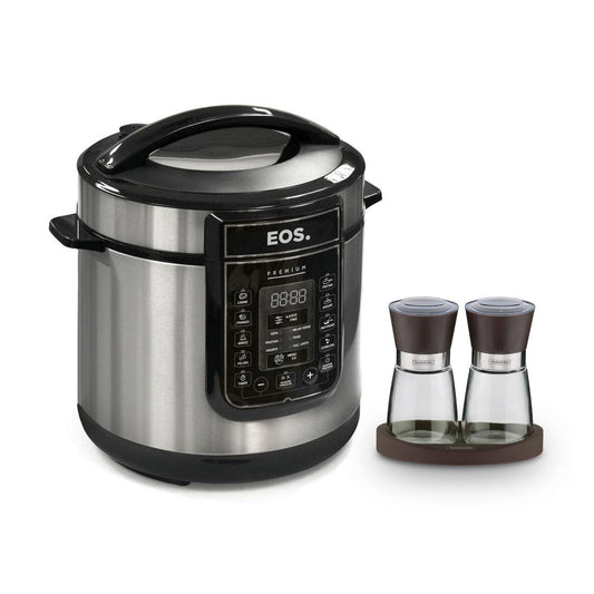 Panela de pressão elétrica EOS com moedor Tramontina 220V