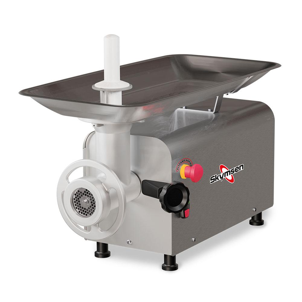 Picador de carne profissional Skymsen com transformador bivolt incluso