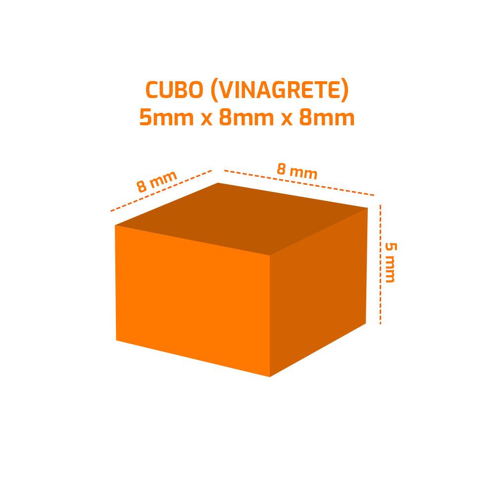 Processador Skymsen para cortes em fatias de 5mm e cubos de 8x8mm.