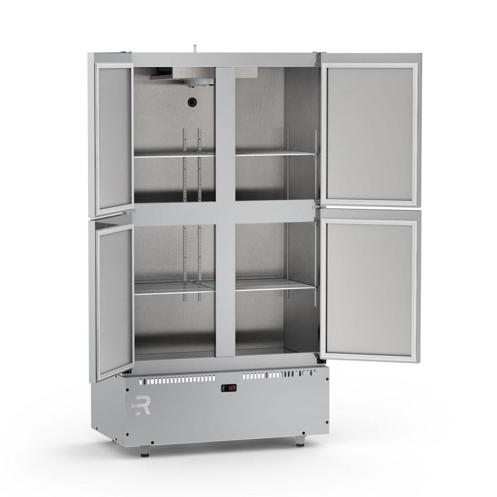 efrigerador Comercial Inox com 4 Portas e Capacidade de 744 Litros