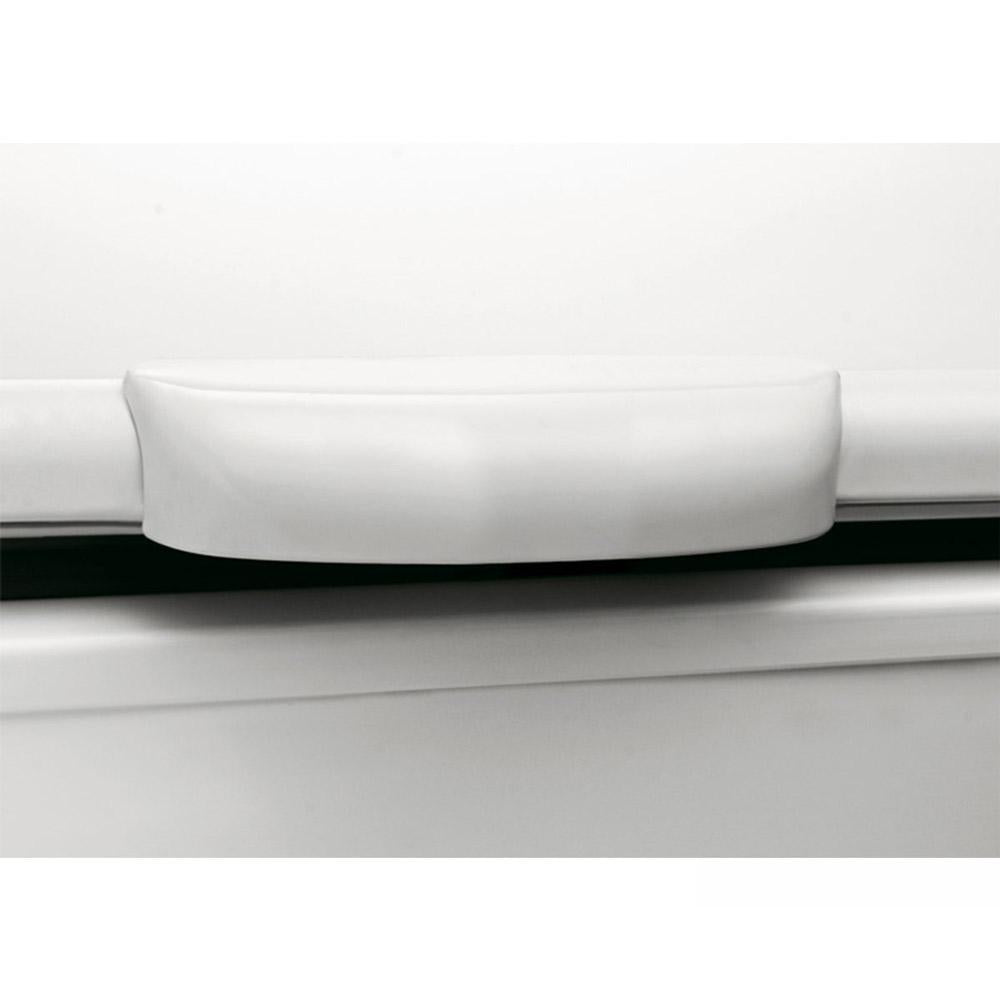Refrigerador horizontal compacto Metalfrio 166 litros ideal para bebidas