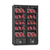 Visa cooler 800L duas portas modelo VCEF2PB Black com temperatura -5ºC