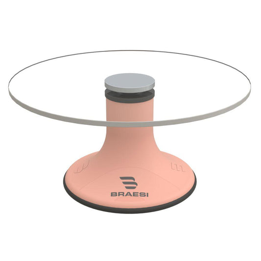  Bailarina giratória profissional para bolos BLB 300 Rosa Braesi