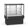 Balcão refrigerado para confeitaria com ar forçado e controle de temperatura eficiente.