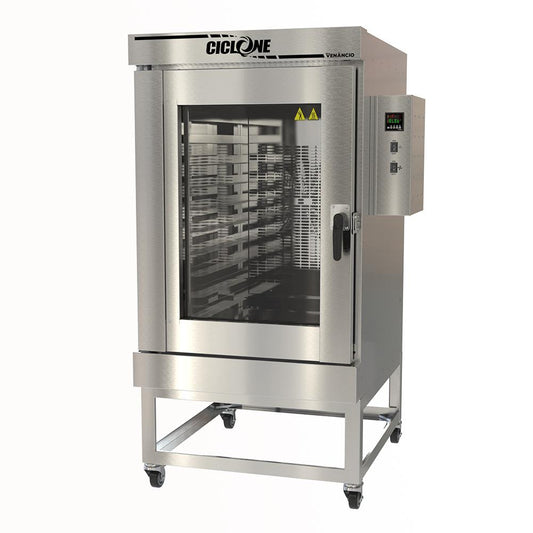 Forno Turbo 10 Esteiras Inox Venâncio para panificação profissional