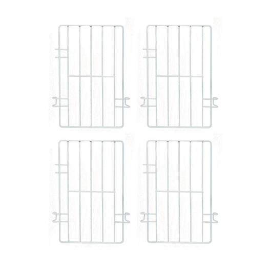 Kit de separadores aramados para cestos de freezer Metalfrio branco