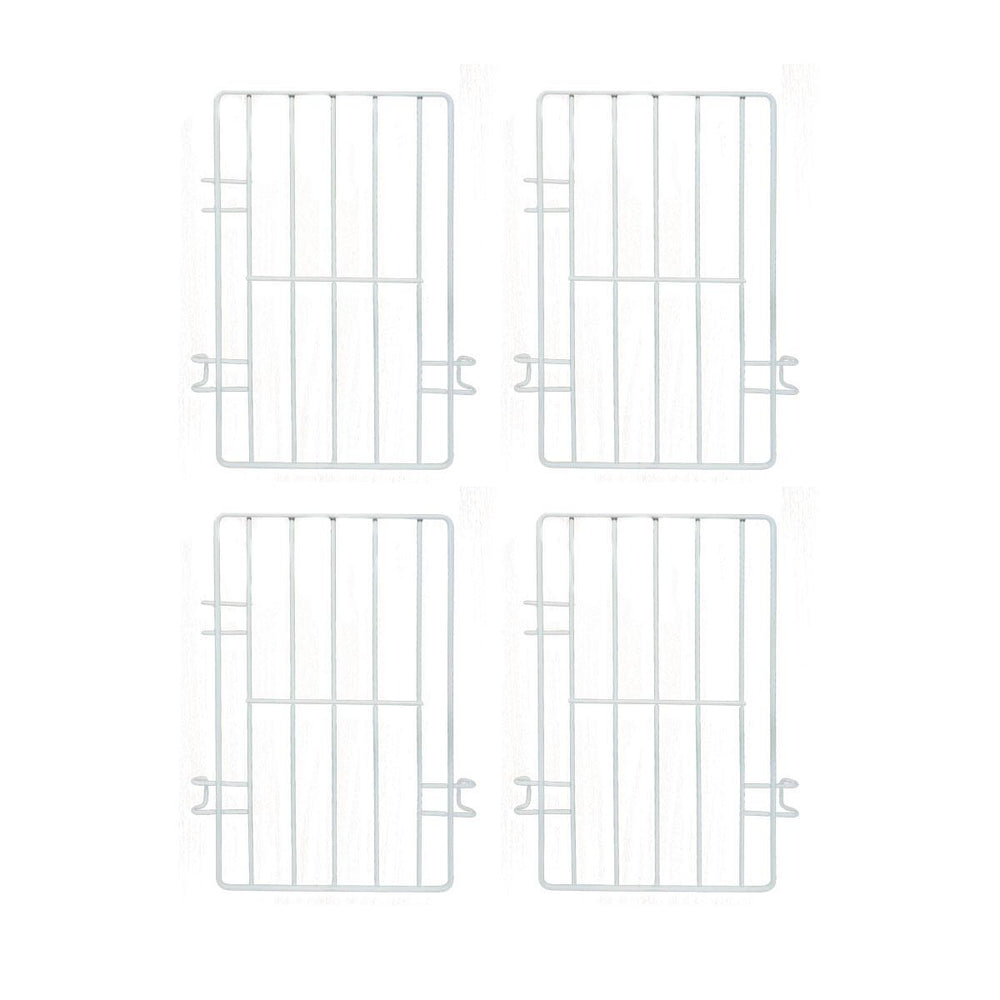 Kit de separadores aramados para cestos de freezer Metalfrio branco
